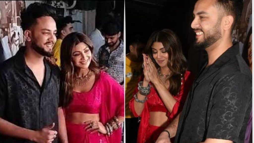 Elvish Yadav and shilpa shetty at sukhee