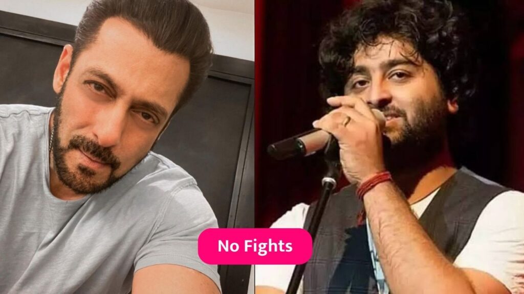 Arijit Singh and salman khan fight news