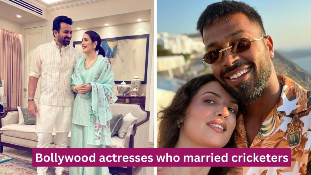 Bollywood actresses who married cricketers