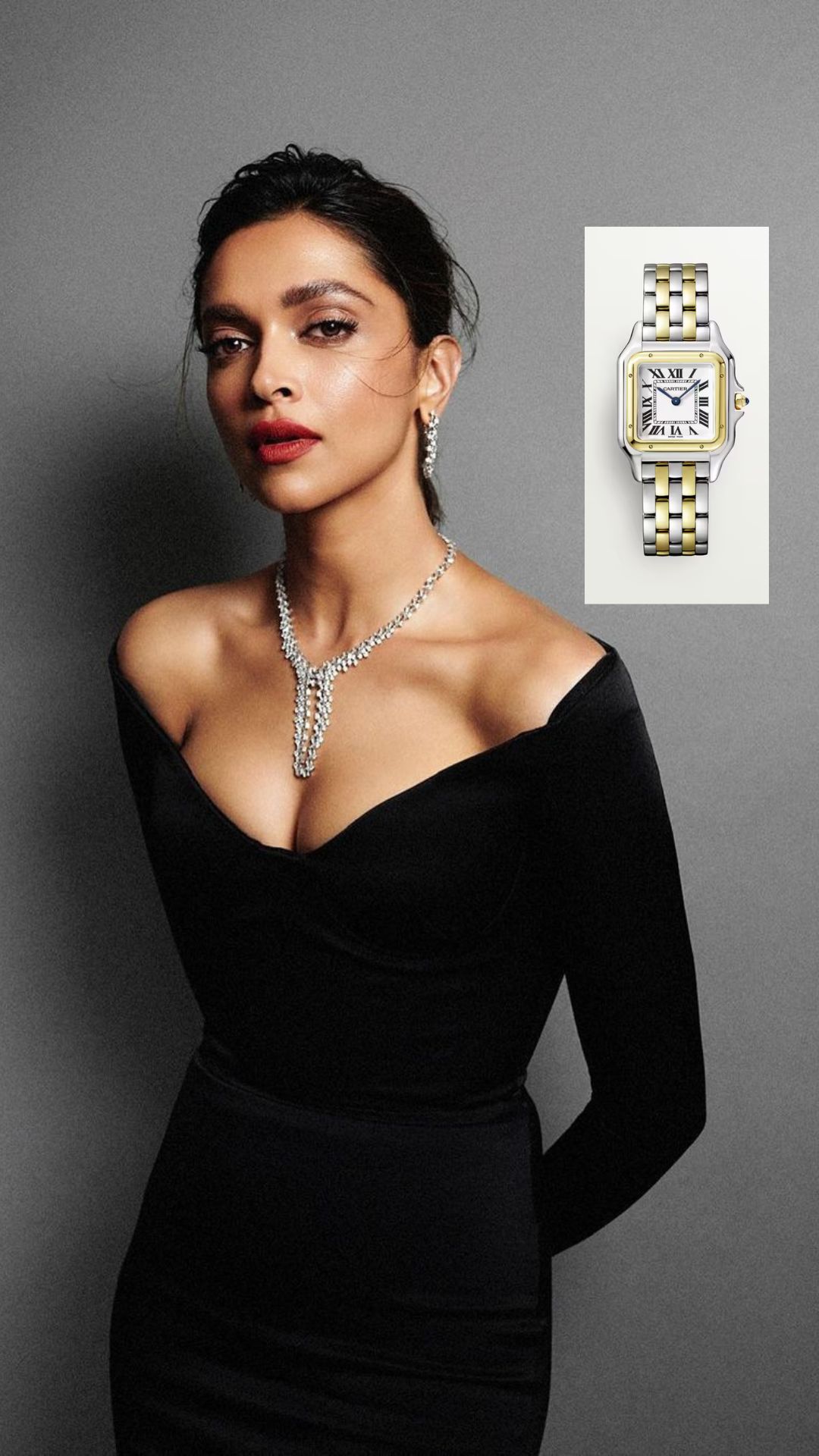 What's the price of Deepika Padukone's viral Cartier gold watch?