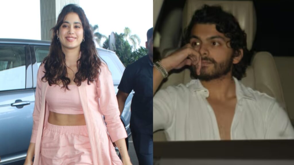 Janhvi Kapoor and shikhar pahariya spotted